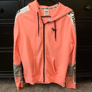 Victoria’s Secret pink sweatshirt